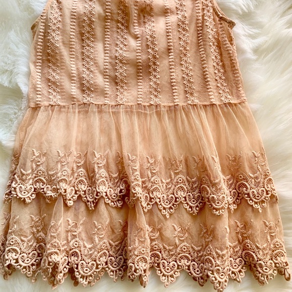 Sheer Embroidered Tank - Picture 4 of 4